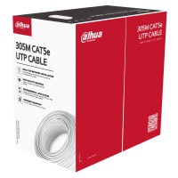Кабель внутренний Dahua DH-PFM920I-5EU-U UTP CAT5e 305 м (0.5 мм) Кабель внутренний Dahua DH-PFM920I-5EU-U UTP CAT5e 305 м (0.5 мм)