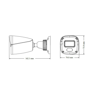 IP-відеокамера TVT TD-9441S3L (D/PE/AR1) f=2.8mm 4Mp