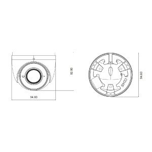 IP-відеокамера TVT TD-9545S3 (D/AZ/PE/AR3) f=2.8-12mm 4Mp Black