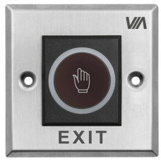 Кнопка виходу VIAsecurity VB8686M безконтактна (комбінована метал/пластик) Кнопка виходу VIAsecurity VB8686M безконтактна (комбінована метал/пластик)
