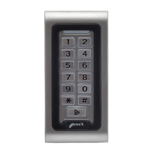 Клавиатура Trinix TRK-800WM с контроллером и считывателем Mifare антивандальная водонепроницаемая