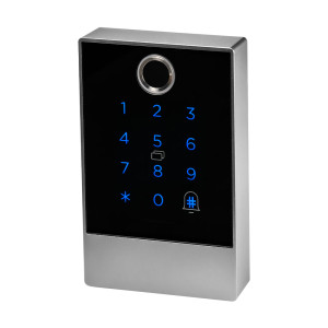 Клавіатура Trinix TRK-1106BTFW з Bluetooth, з контролером, зчитувачем відбитків пальців та карт Mifare