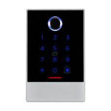 Клавіатура з Bluetooth, з контролером, зчитувачем відбитків пальців та карт Mifare Trinix TRK-1106BTFW