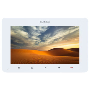 Комплект SM-07MHD + ML-17HD (домофон SM-07MHD білий + панель ML-17HD чорний)