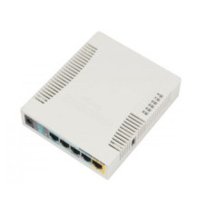 MikroTik RB951G-2HnD 2.4GHz Wi-Fi маршрутизатор з 5-портами Ethernet для домашнього використання