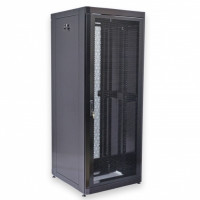 Шкаф 19" 45U, 800х865 мм (Ш*Г), черный, перфорированные двери (66%) UA-MGSE4588MPB