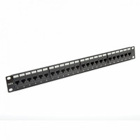 Патч-панель 19" 24xRJ-45 UTP, кат. 6, dual type, EPNew (6PLH-240BK)