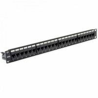 Патч-панель 19" 24xRJ-45 UTP, кат. 6, dual type, із заднім організатором, EPNew (6PLH-240BKRM) Патч-панель 19" 24xRJ-45 UTP, кат. 6, dual type, із заднім організатором, EPNew (6PLH-240BKRM)