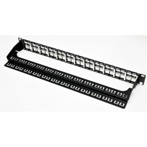 Патч-панель 19" 48 RJ45, 1U, без модулів, LW (LW-PP71)