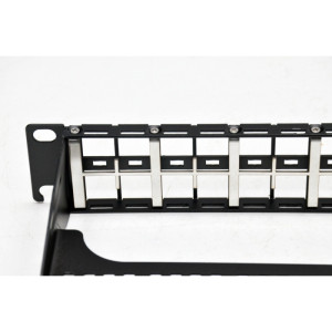 Патч-панель 19" 48 RJ45, 1U, без модулів, LW (LW-PP71)