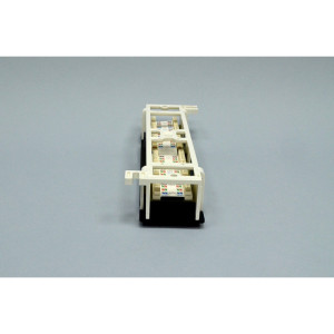 Патч-панель настенная 12xRJ-45 UTP, кат. 6, dual type, в пластиковом корпусе, черная, EPNew (6PP89-120BK)