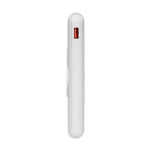 Повербанк 10000mAh Power Bank Kraft KPB-1110W White бездротова зарядка