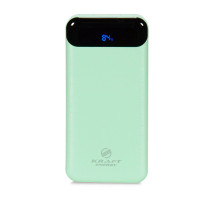 Повербанк 20000mAh Power Bank Kraft KPB-2020FC Green 22.5W QC3.0 Повербанк 20000mAh Power Bank Kraft KPB-2020FC Green 22.5W QC3.0