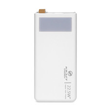 Повербанк 40000mAh Power Bank Kraft KPB-2340FCL White 22.5W QC3.0 LED-фонарь