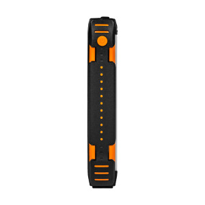 Повербанк с солнечной панелью 30000mAh Power Bank Kraft KPB-U1830FCSL Orange 18W QC2.0 LED-фонарь
