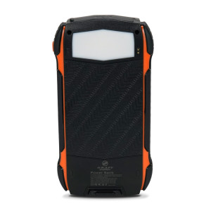 Повербанк с солнечной панелью 30000mAh Power Bank Kraft KPB-U1830FCSL Orange 18W QC2.0 LED-фонарь