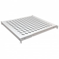 Полиця 19" 4 точки кріпл., 550мм глиб., перфорована,сталь, 1.5мм, сіра UA-SH4-550G Полиця 19" 4 точки кріпл., 550мм глиб., перфорована,сталь, 1.5мм, сіра UA-SH4-550G