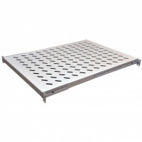 Полиця 19" 4 точки кріпл., 600мм глиб., перфорована сталь, 2мм, сіра UA-SH4-600G Полиця 19" 4 точки кріпл., 600мм глиб., перфорована сталь, 2мм, сіра UA-SH4-600G