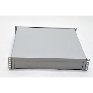 Скринька висувна для документів 19" з замком, 2U 450 глибина UA-SHF2U45G