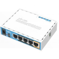 MikroTik hAP (RB951Ui-2nD) 2.4GHz Wi-Fi точка доступа с 5-портами Ethernet для домашнего использования MikroTik hAP (RB951Ui-2nD) 2.4GHz Wi-Fi точка доступа с 5-портами Ethernet для домашнего использования