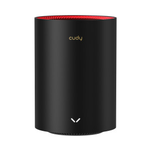 Маршрутизатор WiFi Mesh-система WiFi 6 2.5G Cudy M3000 Black (1-Pack) двухдиапазонный