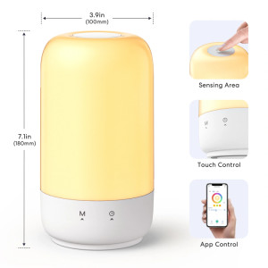Умная настольная WiFi лампа Ambient Light Meross MSL450HK(EU)