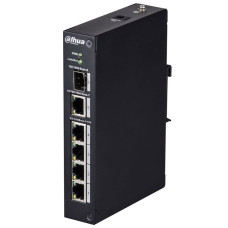 Некерований POE комутатор Dahua PFS3106-4P-60 Некерований POE комутатор Dahua PFS3106-4P-60