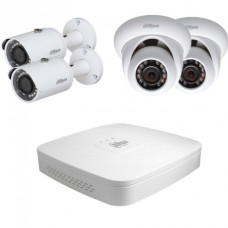 Комплект видеонаблюдения Dahua KIT-IP42-2B/2D Комплект видеонаблюдения Dahua KIT-IP42-2B/2D