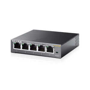 Easy Smart гігабітний 5-портовий комутатор TP-Link TL-SG105E Easy Smart гігабітний 5-портовий комутатор TP-Link TL-SG105E