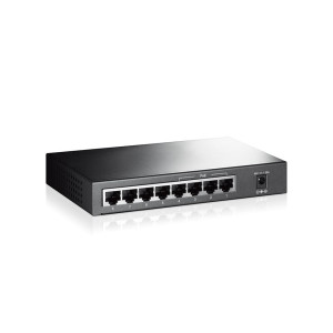 Настільний комутатор РоЕ на 8 портів 10/100 Мбіт/с TP-Link TL-SF1008P Настільний комутатор РоЕ на 8 портів 10/100 Мбіт/с TP-Link TL-SF1008P