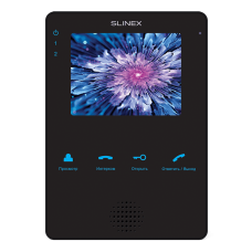 Цветной видеодомофон Slinex MS-04 black