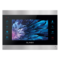 Кольоровий відеодомофон Slinex SL-07 silver+black