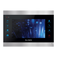 Кольоровий відеодомофон Slinex SL-07 IP silver+black Кольоровий відеодомофон Slinex SL-07 IP silver+black