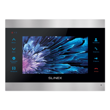 Кольоровий відеодомофон Slinex SL-07M silver+black