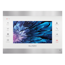 Цветной видеодомофон Slinex SL-07M silver+white