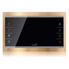 Цветной видеодомофон Slinex SL-10M gold+black