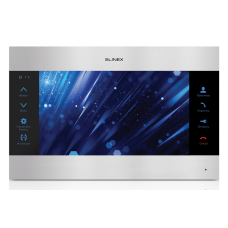 Кольоровий відеодомофон Slinex SL-10M silver+black
