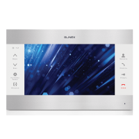 Кольоровий відеодомофон Slinex SL-10M silver+white Кольоровий відеодомофон Slinex SL-10M silver+white