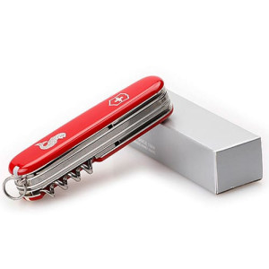 Мультитул Victorinox Swiss Army Angler красный 1.3653.72