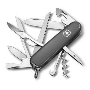 Мультитул Victorinox Swiss Army Huntsman чорний 1.3713.3