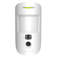 Бездротовий датчик руху з камерою Ajax MotionCam White