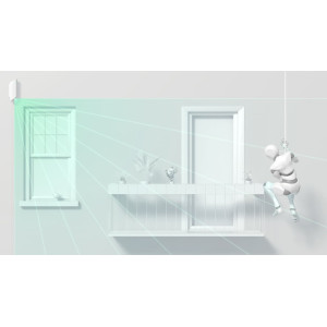Датчик-штора Ajax MotionProtect Curtain White