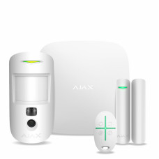 Комплект сигналізації Ajax StarterKit Cam Plus White