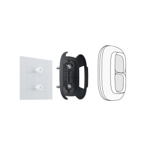 Тримач тривожних кнопок Ajax Holder for Button/DoubleButton Black Тримач тривожних кнопок Ajax Holder for Button/DoubleButton Black