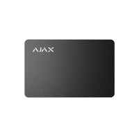 Защищенная бесконтактная карта для клавиатуры Ajax Pass Black 3шт.