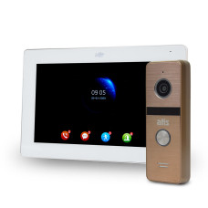 Комплект Wi-Fi відеодомофону 7" ATIS AD-770FHD/T-White з підтримкою Tuya Smart + AT-400HD Gold Комплект Wi-Fi відеодомофону 7" ATIS AD-770FHD/T-White з підтримкою Tuya Smart + AT-400HD Gold