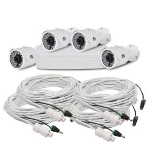 Комплект відеоспостереження ATIS Starter Kit IP 4ext Комплект відеоспостереження ATIS Starter Kit IP 4ext