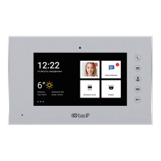 IP видеодомофон BAS-IP AQ-07L silver
