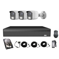 Комплект AHD відеоспостереження на 3 вуличні камери Covi Security AHD-3W KIT HDD 500 Гб Комплект AHD відеоспостереження на 3 вуличні камери Covi Security AHD-3W KIT HDD 500 Гб