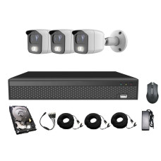 Комплект AHD видеонаблюдения на 3-и уличные камеры Covi Security AHD-3W KIT HDD 500 Гб Комплект AHD видеонаблюдения на 3-и уличные камеры Covi Security AHD-3W KIT HDD 500 Гб